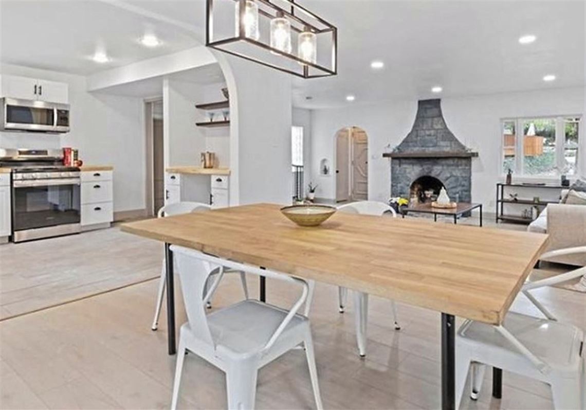 Buying Here: Wilkinsburg stone house with French country style priced at  $196,900 | Pittsburgh Post-Gazette, image size:1140x797