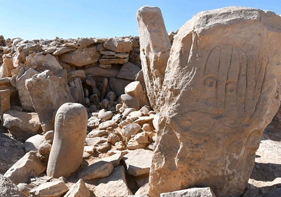 9,000-year-old face sculptures uncovered in Jordan desert | Pittsburgh Post-Gazette