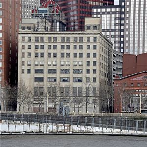 The exterior of 642 Fort Duquesne Boulevard is pictured Wednesday, Dec. 16, 2019 in Downtown. Mark Cuban sold the building this week to Douglas Development Corp. of Washington D.C.