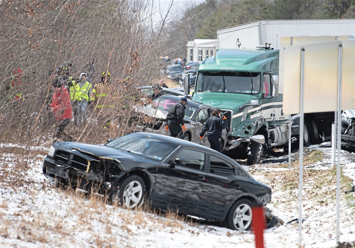 Interstate 81 remains closed in northeast Pa. after massive pileup that ...
