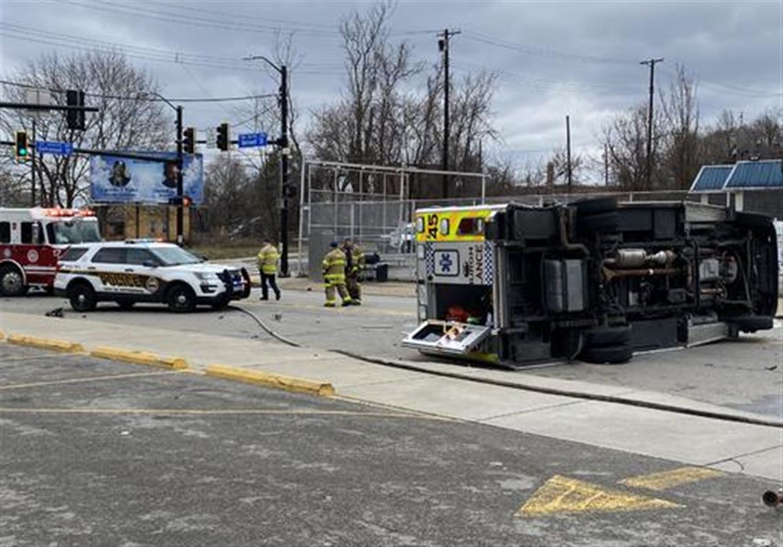 Pittsburgh EMT injured in ambulance crash while responding to emergency ...