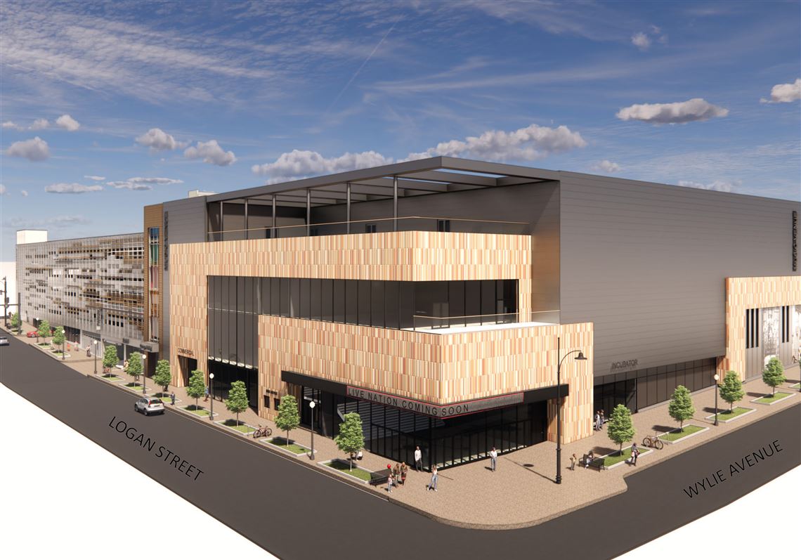 $110 million music venue and parking garage at former Civic Arena