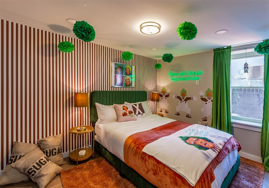 Willy Wonka-themed Airbnb rental in Lawrenceville enthralls visitors with  homage to classic film | Pittsburgh Post-Gazette