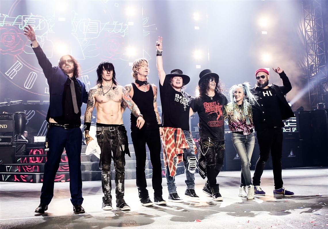 Wild ride leads Guns N' Roses to reunion tour show at Pittsburgh's