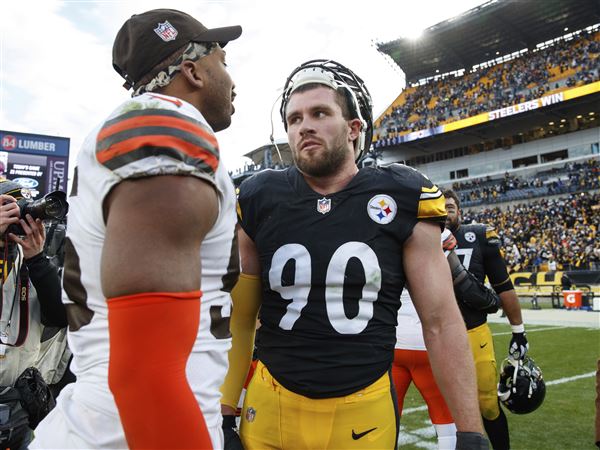 Steelers-Browns: Winner of T.J. Watt vs. Myles Garrett will be determining  factor | Pittsburgh Post-Gazette