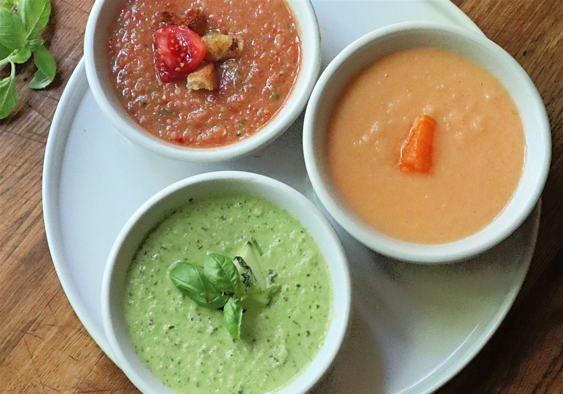Try these 3 cold soups and sides for hot summer days to come Try these 3 cold soups and sides for hot summer days to come
