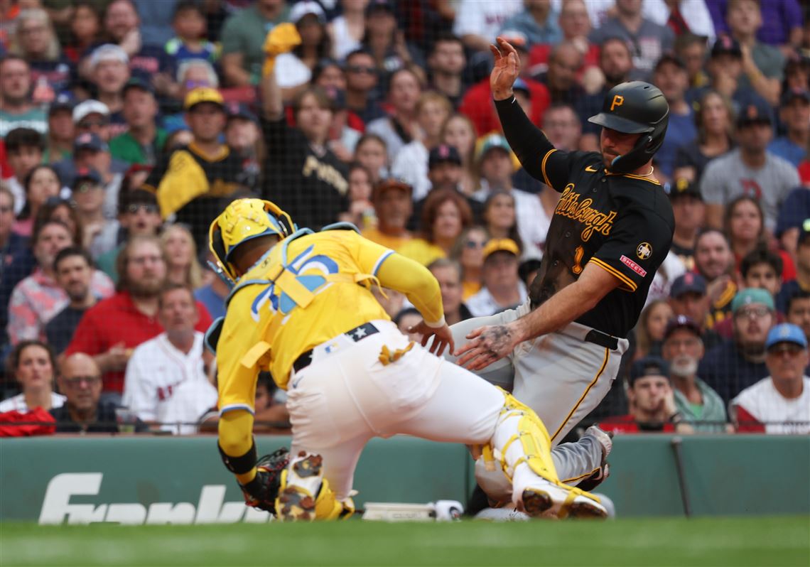 Pirates pummel sloppy Red Sox, clinch 2nd winning road trip of season |  Pittsburgh Post-Gazette