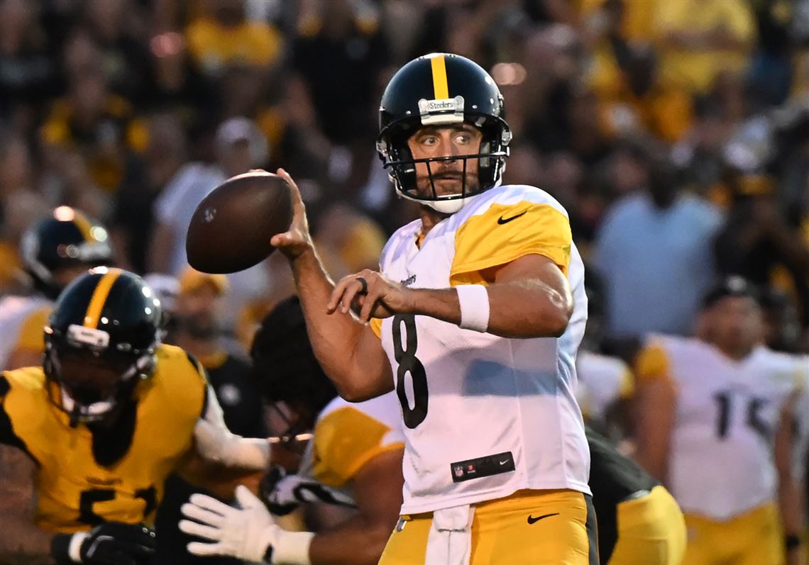 Going back to New York is 'just another game' for Steelers QB Aaron Rodgers  | Pittsburgh Post-Gazette