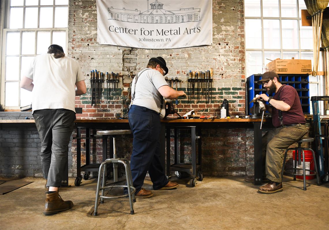 This 3,000-pound industrial relic is forging a new future at historic  Cambria Iron Company in Johnstown | Pittsburgh Post-Gazette, image size:1140x798