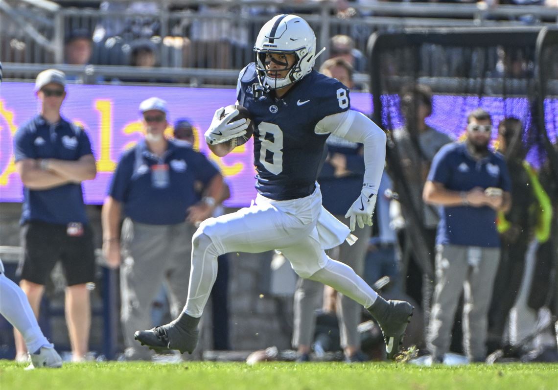 WATCH: Did Penn State's Kyron Hudson, Trebor Pena show improvement of WR group vs. Nevada? | Pittsburgh Post-Gazette
