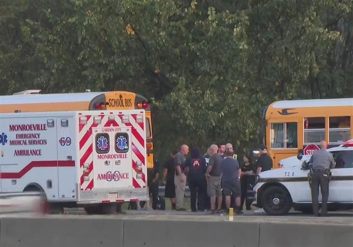 North Allegheny school buses involved in turnpike crash, 8 people sent ...