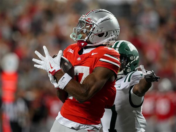 Steelers draft scouts: Will Howard would bet on Ohio State WR Carnell Tate  | Pittsburgh Post-Gazette