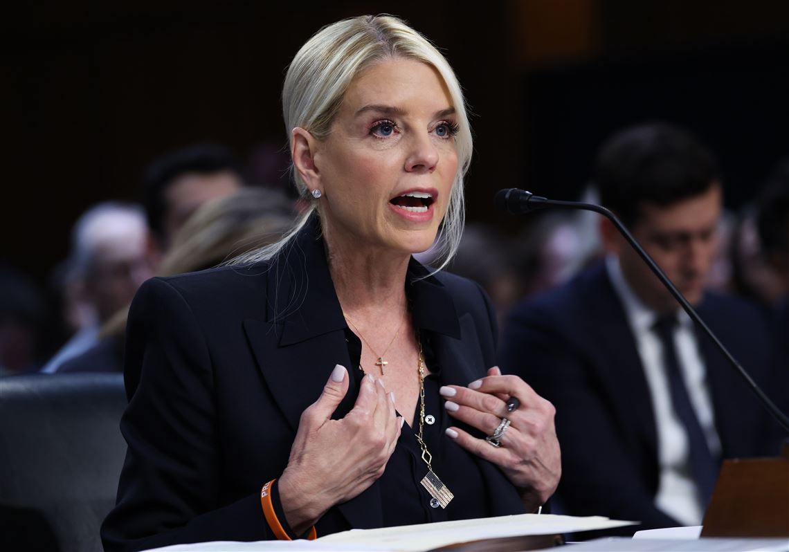 LIVE: Pam Bondi faces Senate hearing over political pressure on the Justice  Department | Pittsburgh Post-Gazette
