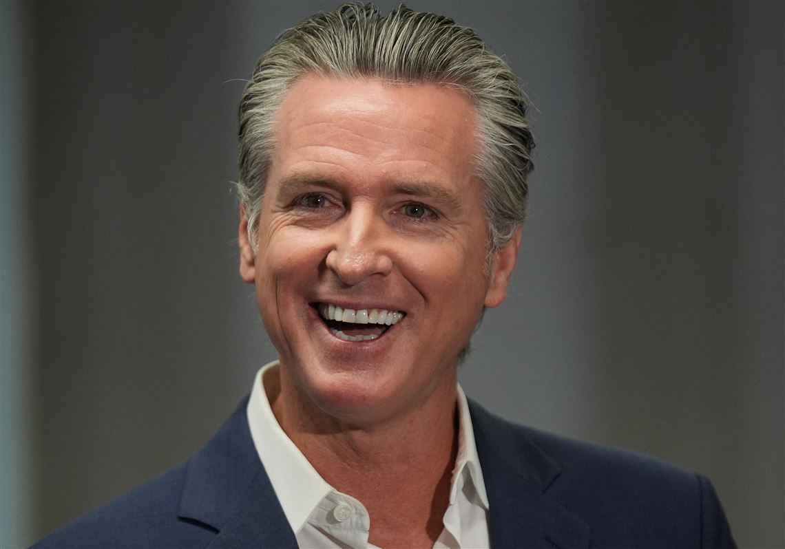 Democratic Gov. Gavin Newsom of California says he'll consider presidential run after 2026 midterms | Pittsburgh Post-Gazette