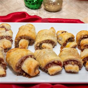 These Rasberry Walnut Rugalach made by Judy Mahler won the Post-Gazette’s 2024 Holiday Cookie Challenge.