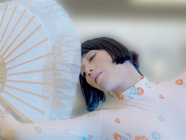 Georgina Pazcoguin in "About Face: Disrupting Ballet."  