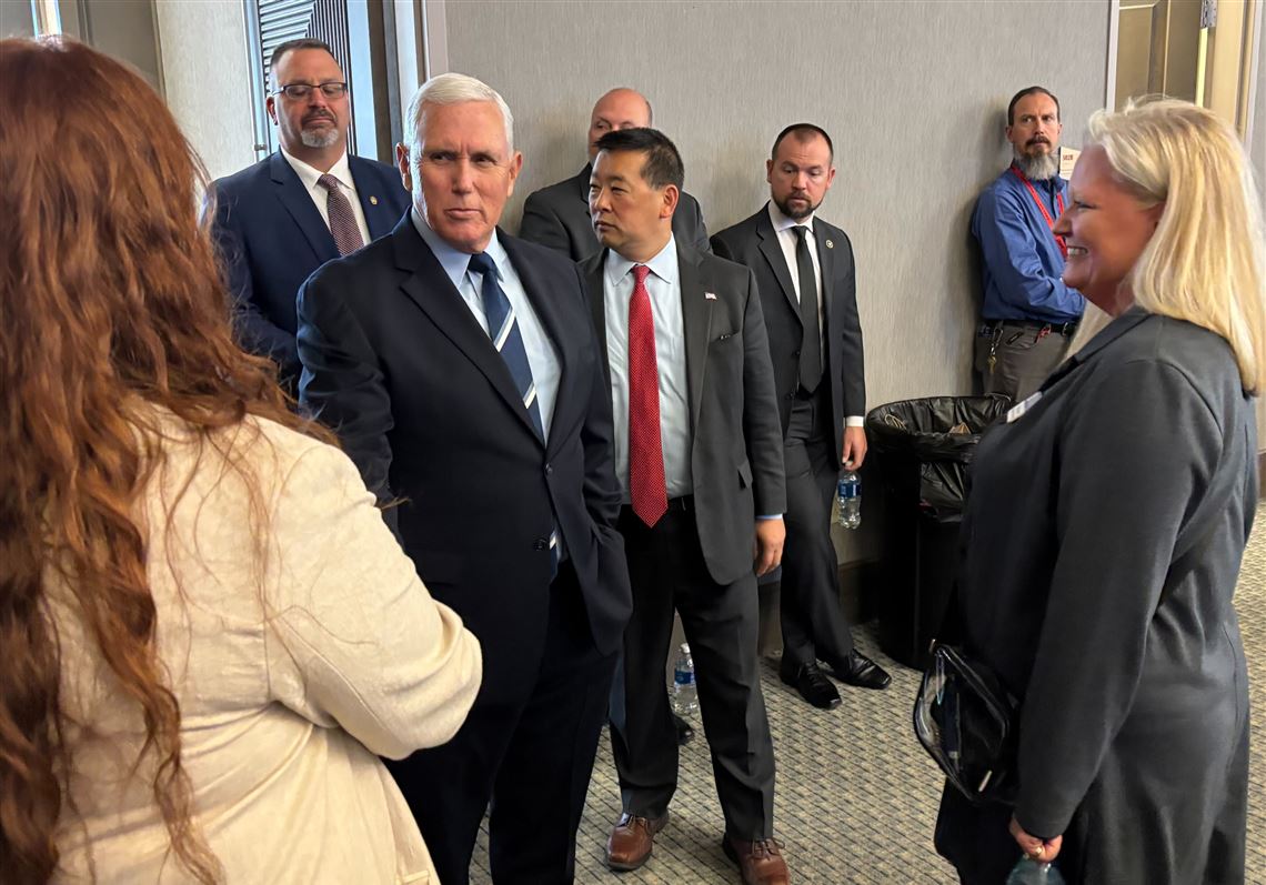 Speaking at Duquesne University, Mike Pence says faith, constitution can ...