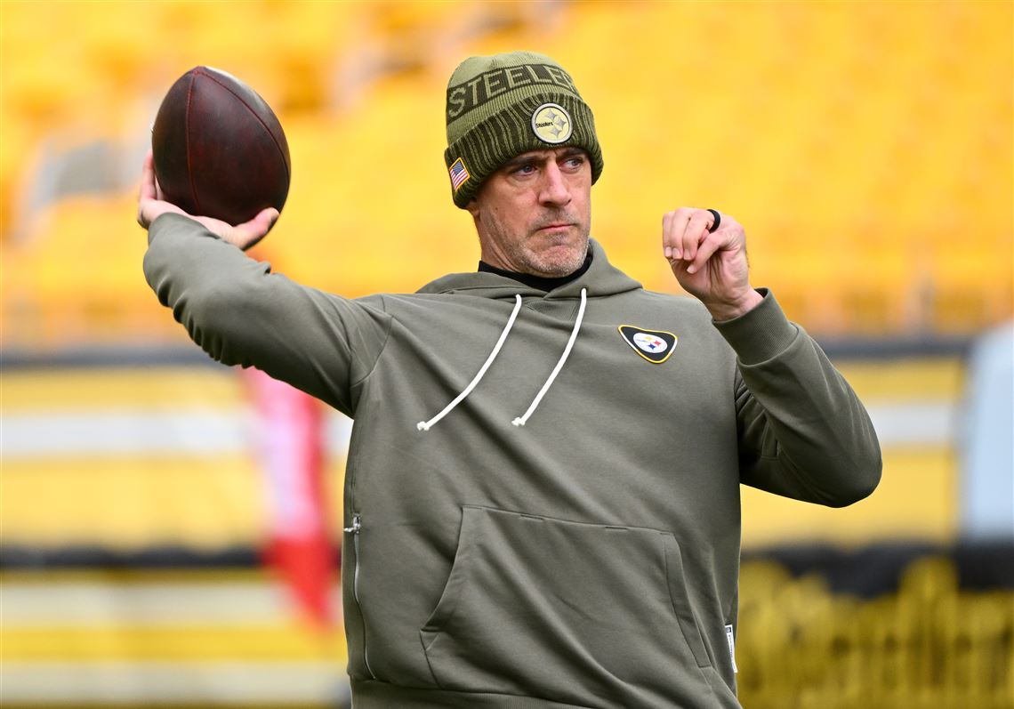Aaron Rodgers mum on his status for Sunday but outspoken on what needs to  change for the Steelers | Pittsburgh Post-Gazette