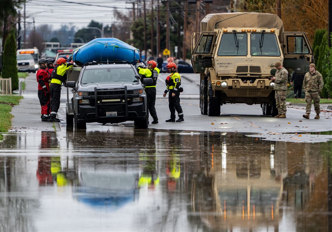 Usfijitimes | Washington flooding forces an entire city to temporarily ...