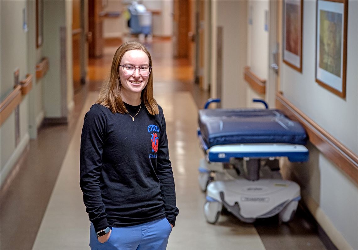 In a slow moment on a night shift, a Presby nurse signed up to donate her ...