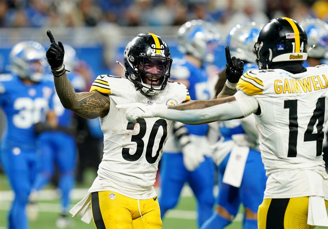 Jaylen Warren, Kenneth Gainwell significantly outshined the Lions' dynamic duo in Sunday's win | Pittsburgh Post-Gazette