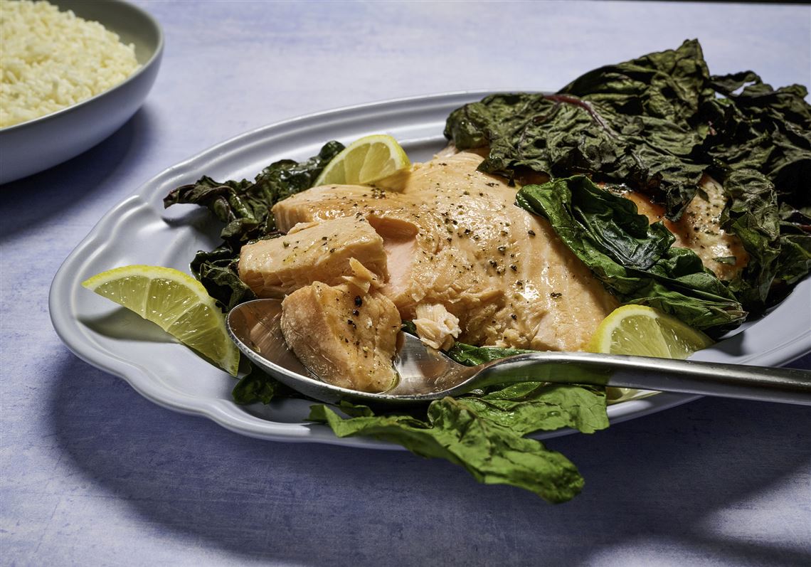 Samin Nosrat's slow-cooked salmon couldn't be simpler