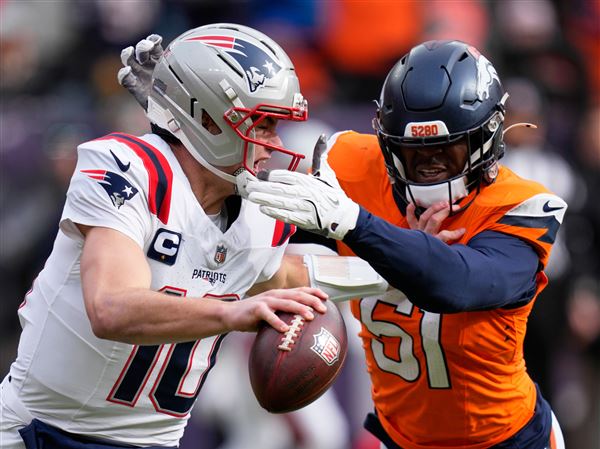 Patriots going to 12th Super Bowl with gritty win against Broncos in snowy  Denver | Pittsburgh Post-Gazette