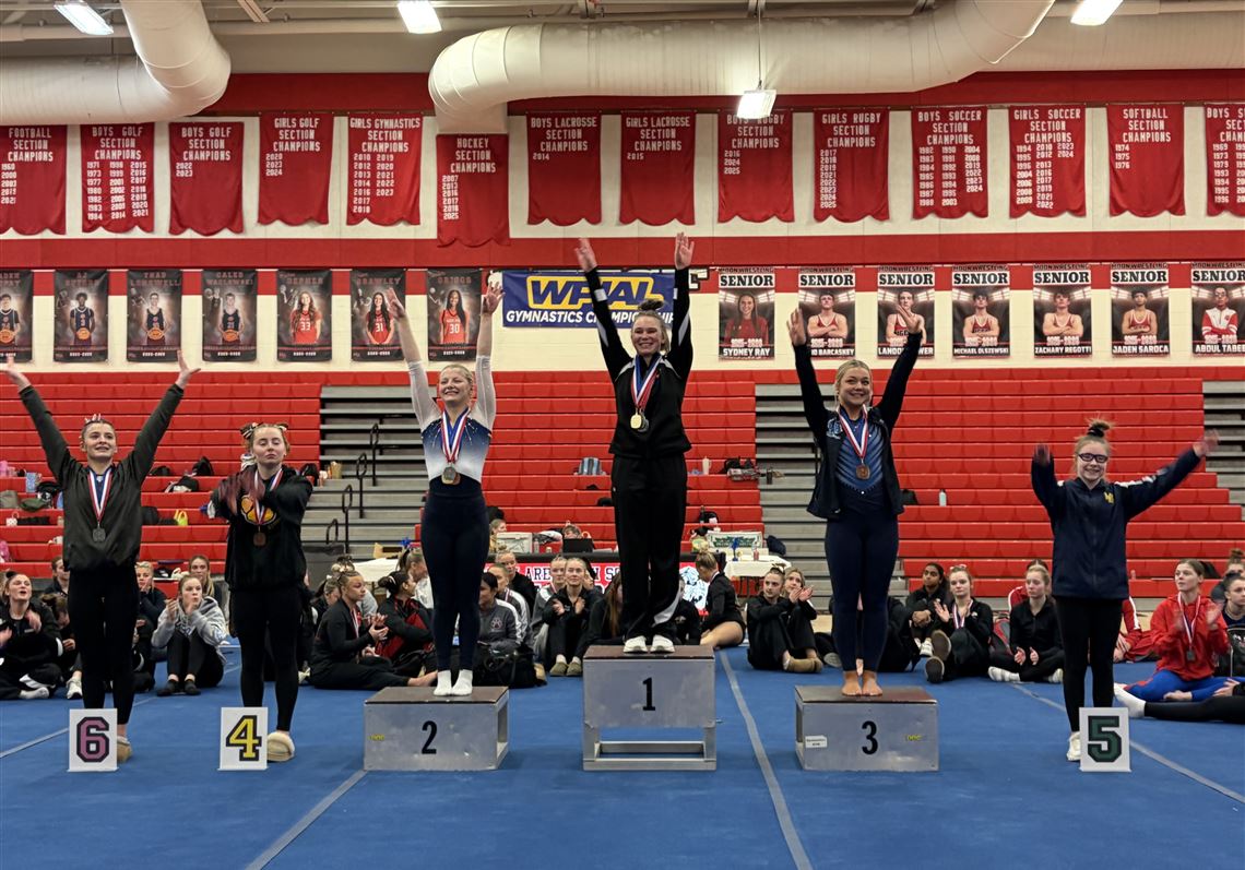 Madeline Wingerter wins WPIAL individual gymnastics championship