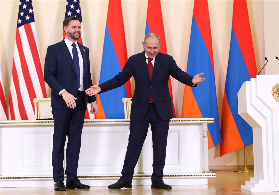 Vance is in Armenia, a country no sitting US president or vice president has visited before