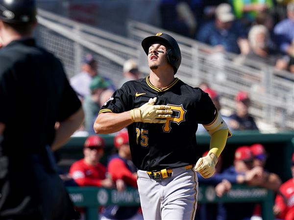 WATCH: Konnor Griffin hits first two home runs of spring training