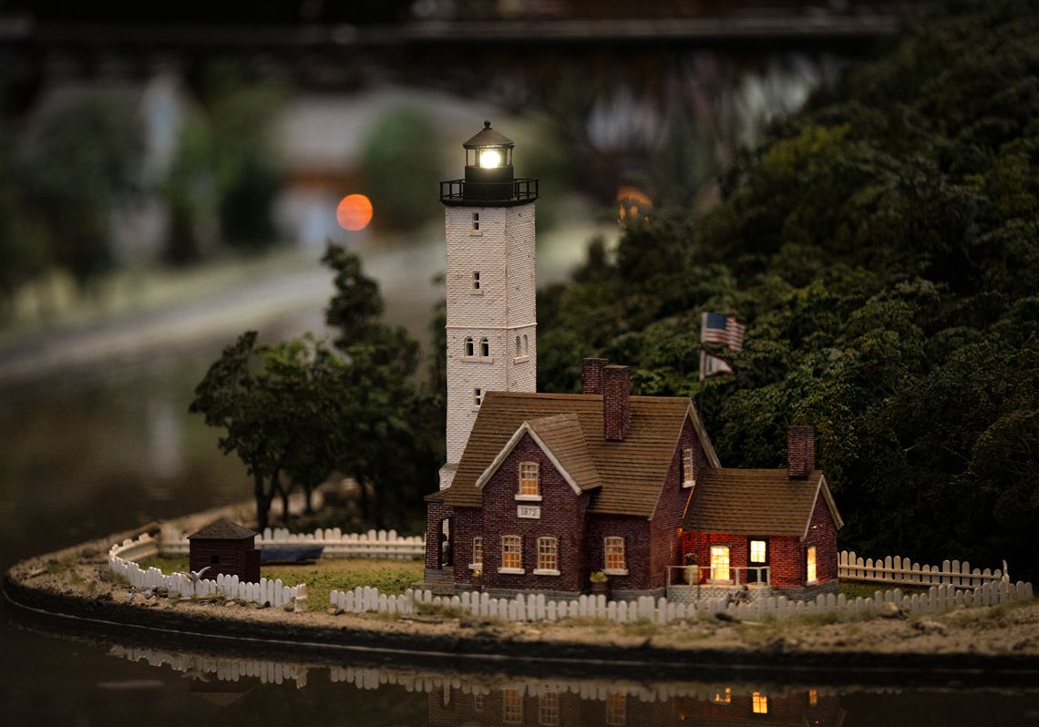 Presque Isle Lighthouse added to the Miniature Railroad & Village at Kamin ...