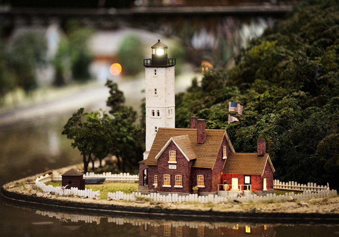 Presque Isle Lighthouse added to the Miniature Railroad & Village