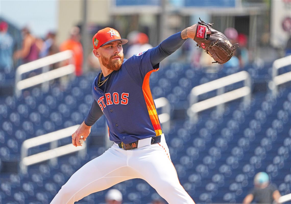 New Astro Mike Burrows faces Pirates in 'bittersweet' spring training  outing | Pittsburgh Post-Gazette