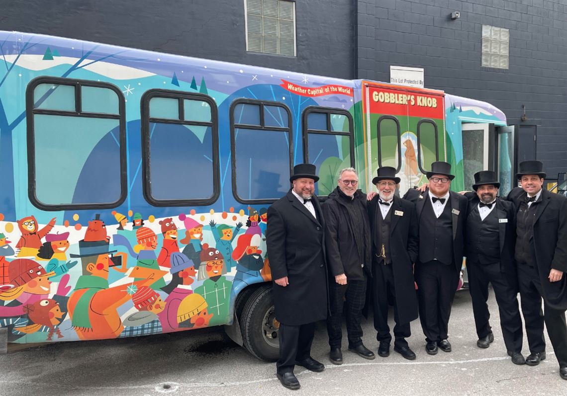 Philmobile hits the road: Carnegie artist gives the famous groundhog a ...