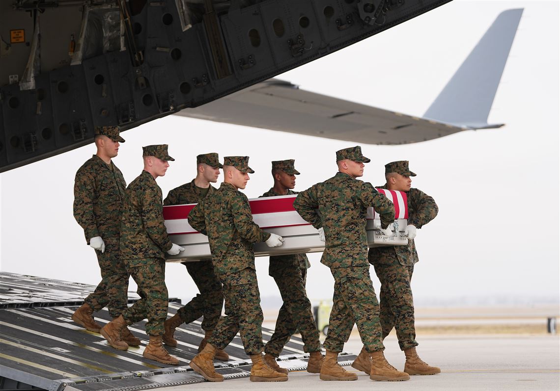 Iran war deaths could resurface Trump's complicated history with military  sacrifice | Pittsburgh Post-Gazette