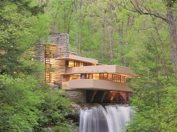 Fallingwater, Frank Lloyd Wright's architectural masterpiece
