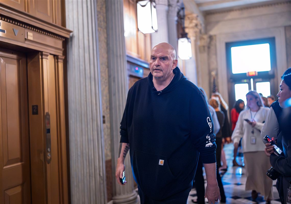 Fetterman's vote allows Senate panel to confirm Trump's pick to run Homeland Security