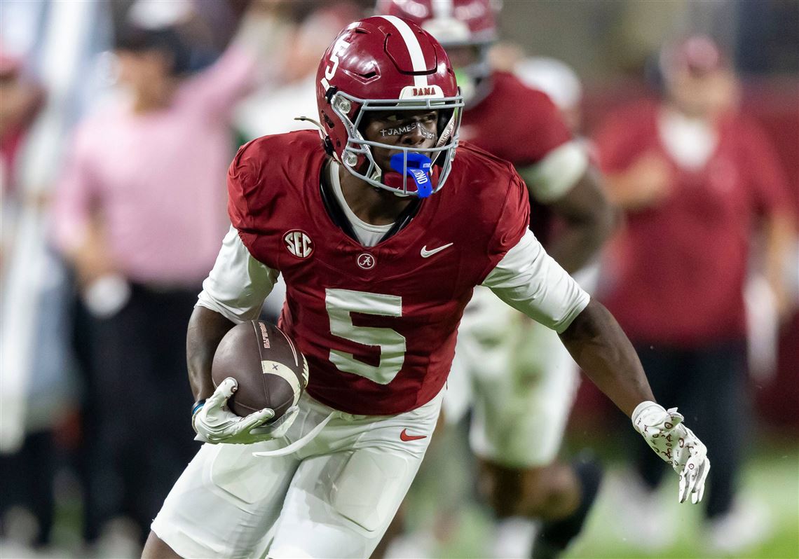 Steelers draft profile: Alabama WR Germie Bernard is a polished Day 2  option | Pittsburgh Post-Gazette