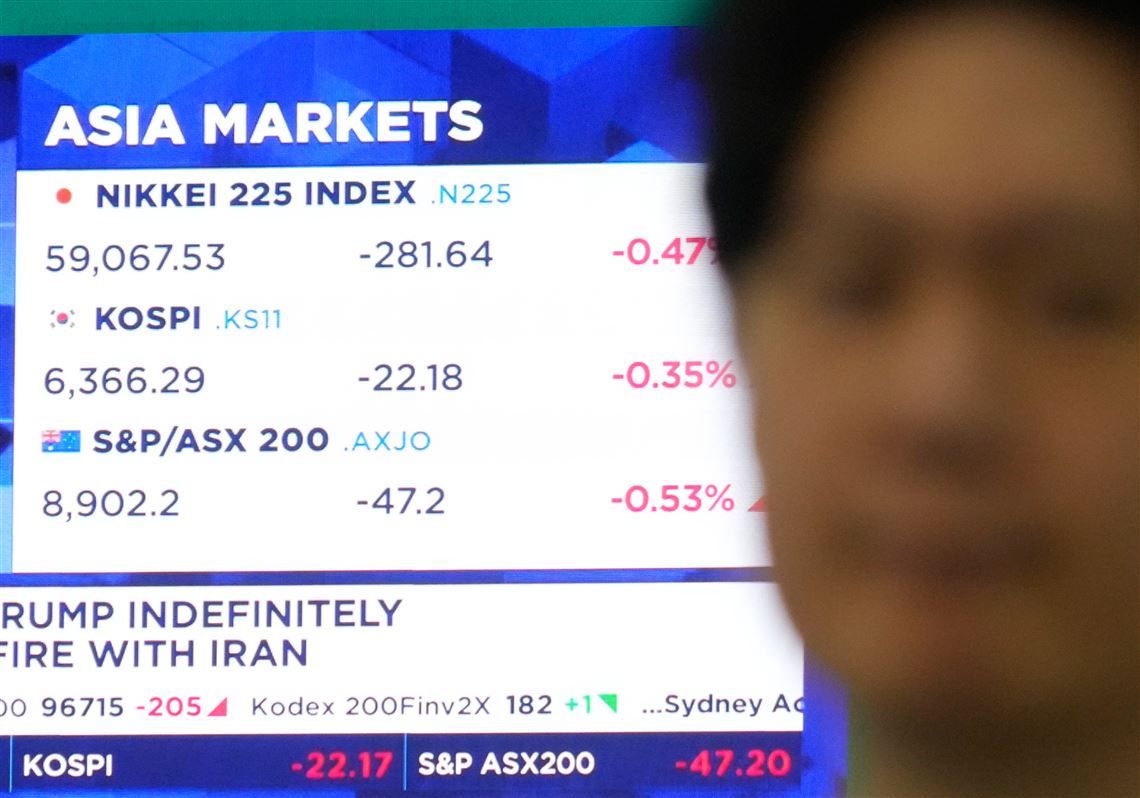 Global benchmarks are mixed in cautious trading amid uncertainty about U.S.-Iran ceasefire talks