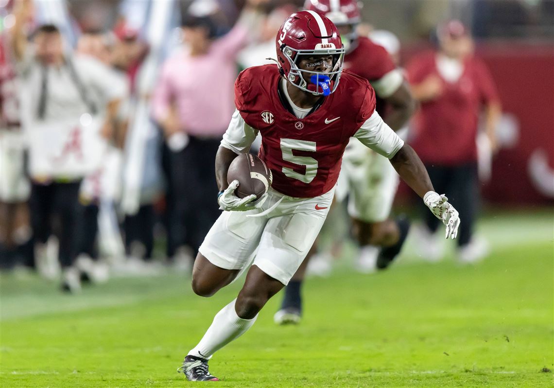 Die Steelers sichern sich im NFL Draft in der zweiten Runde den Wide ...