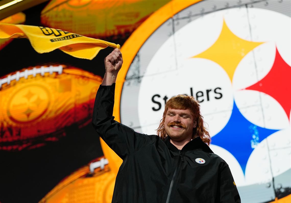 Steelers notebook: Gennings Dunker's folk hero fun begins at draft party —  and should only grow larger | Pittsburgh Post-Gazette