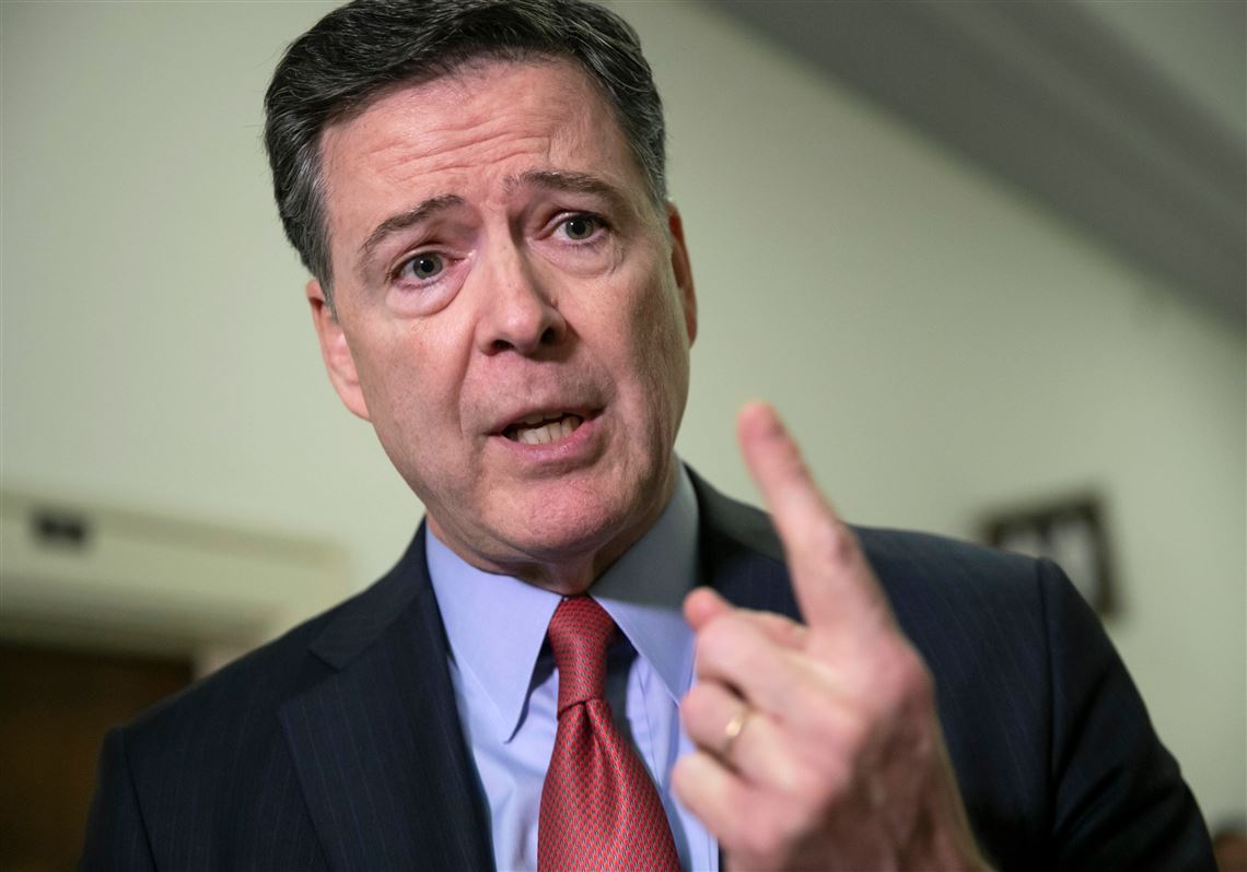 Ex-FBI Director James Comey indicted again, in a probe over an online post  officials call a Trump threat | Pittsburgh Post-Gazette