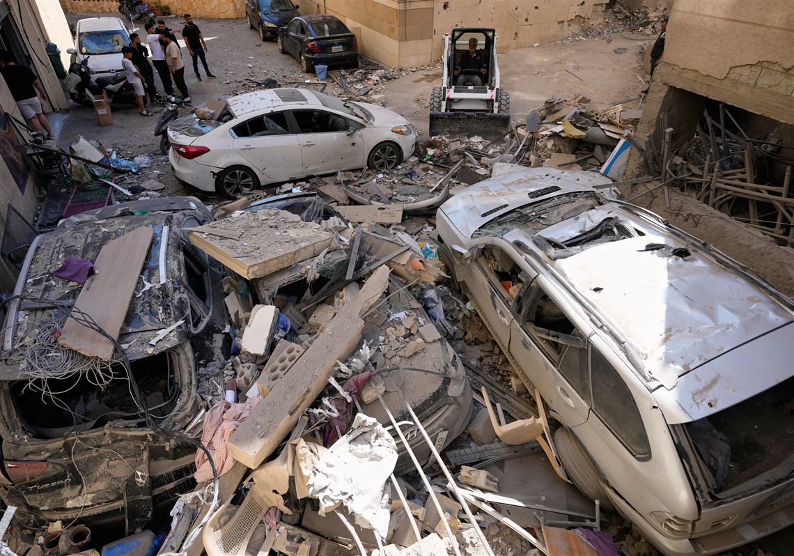 Israeli military strikes southern suburb of Beirut before crucial Lebanon-Israel talks in Washington