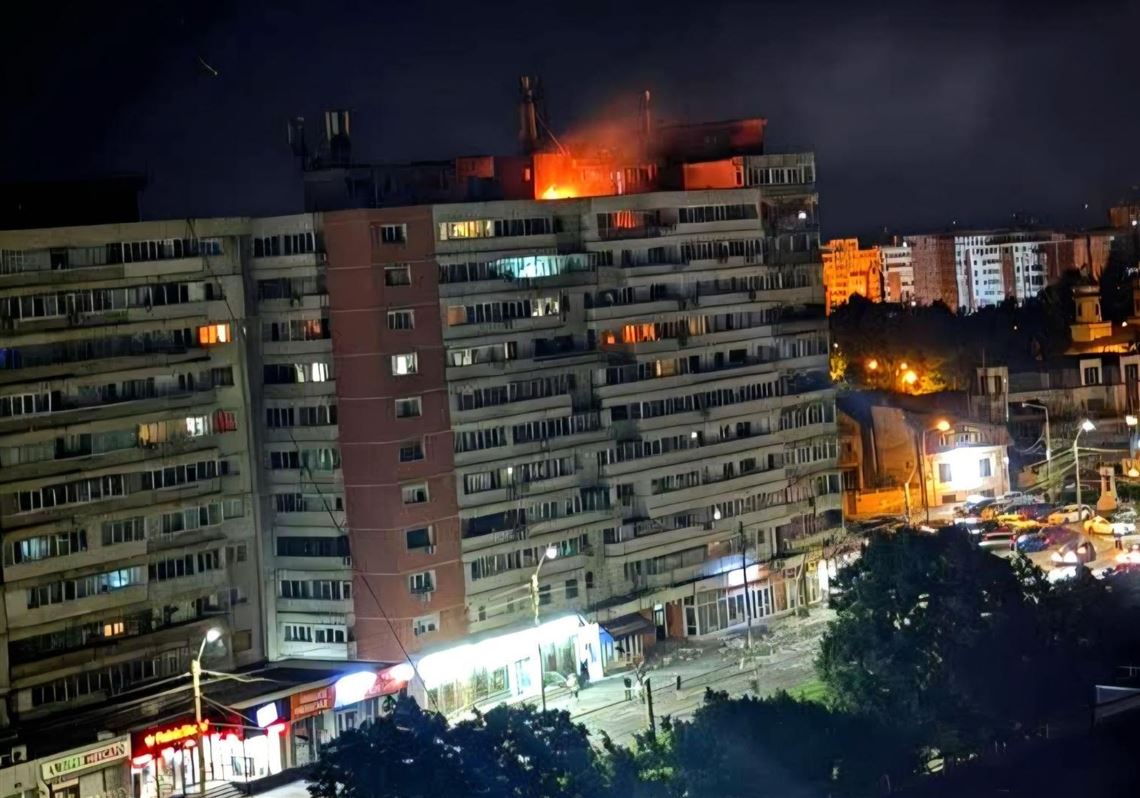 Russian drone targeting Ukraine hits apartment building in Romania, injuring 2, officials say | Pittsburgh Post-Gazette