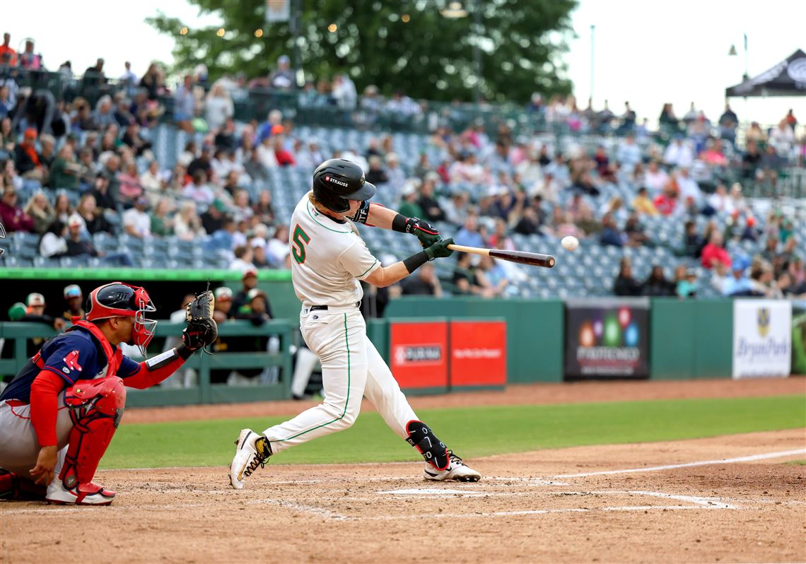 MiLB Monday: Pirates prospect Easton Carmichael homers, catches no-hitter in Greensboro win