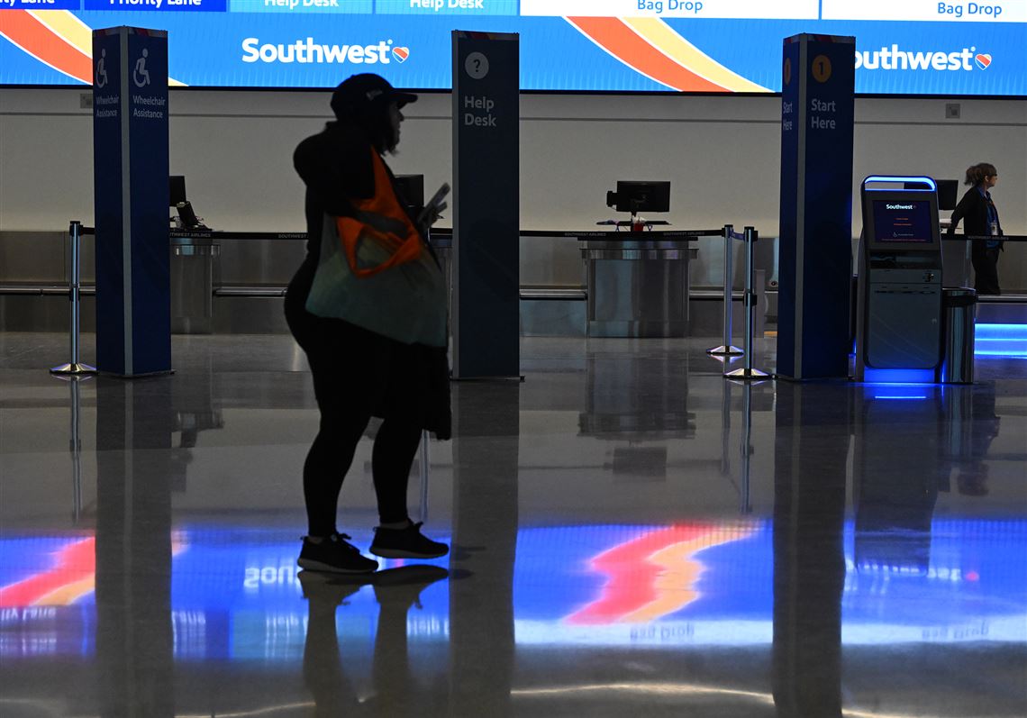 Southwest adds West Palm Beach service at Pittsburgh International Airport