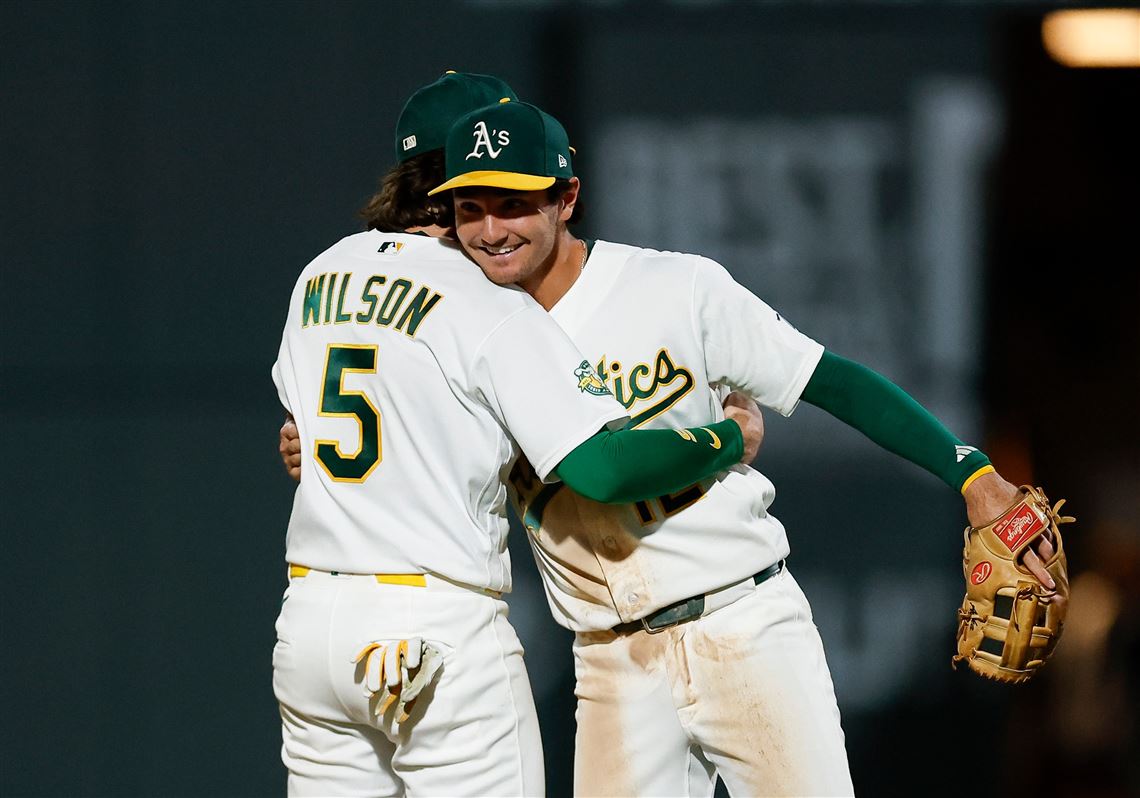 Now with the Athletics, Jacob Wilson and Alika Williams relish their ...