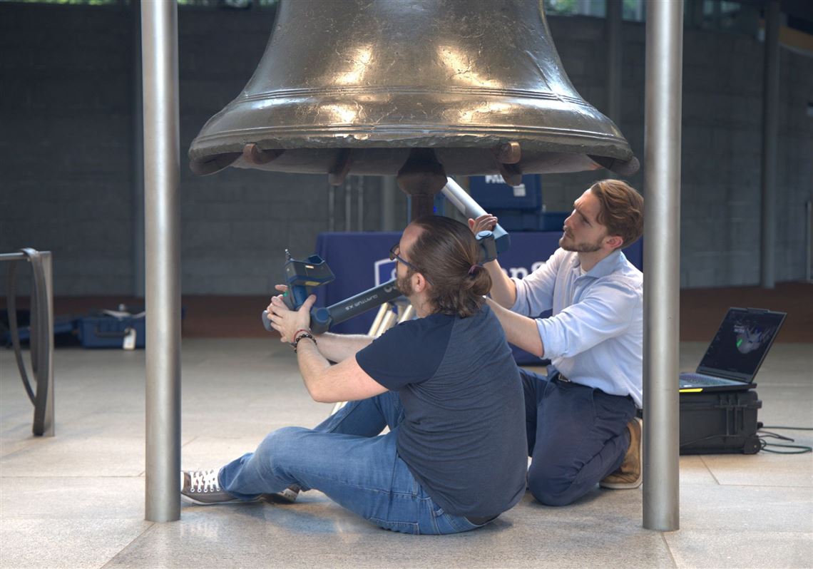 A Penn State Behrend team's scans of the Liberty Bell help will help preserve it — and offer unique perspectives