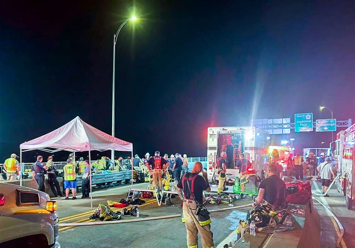 Chemical leak in Pittsburgh spurs huge hazmat response on bridge to ...
