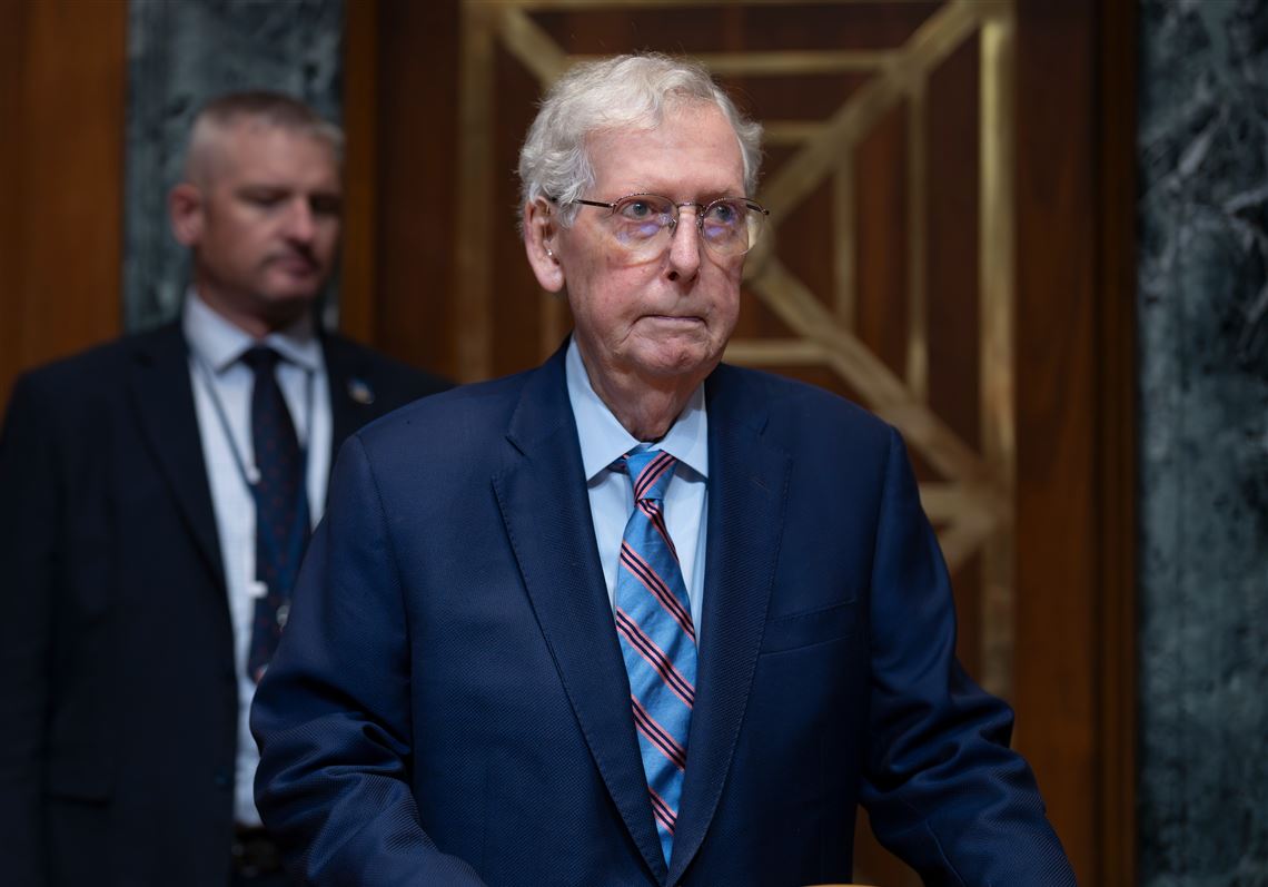 As health rumors swirl, GOP leaders say they've spoken with Mitch McConnell